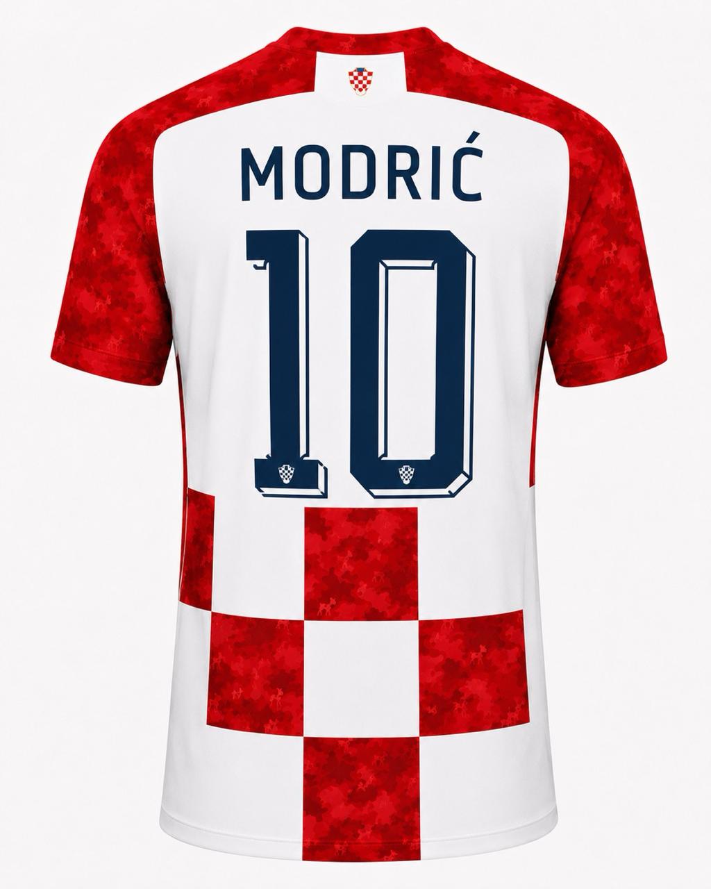 Umjetnički dres — stražnja strana MODRIĆ #10
